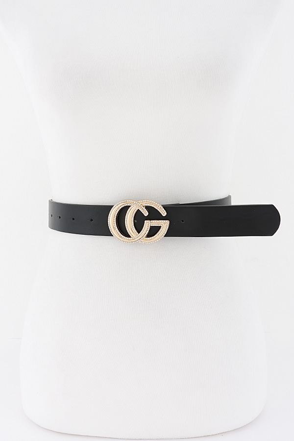 Faux Leather Belt
